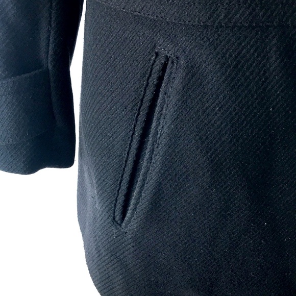 Le Chateau Wool Blend Pea Coat size L - Picture 7 of 12